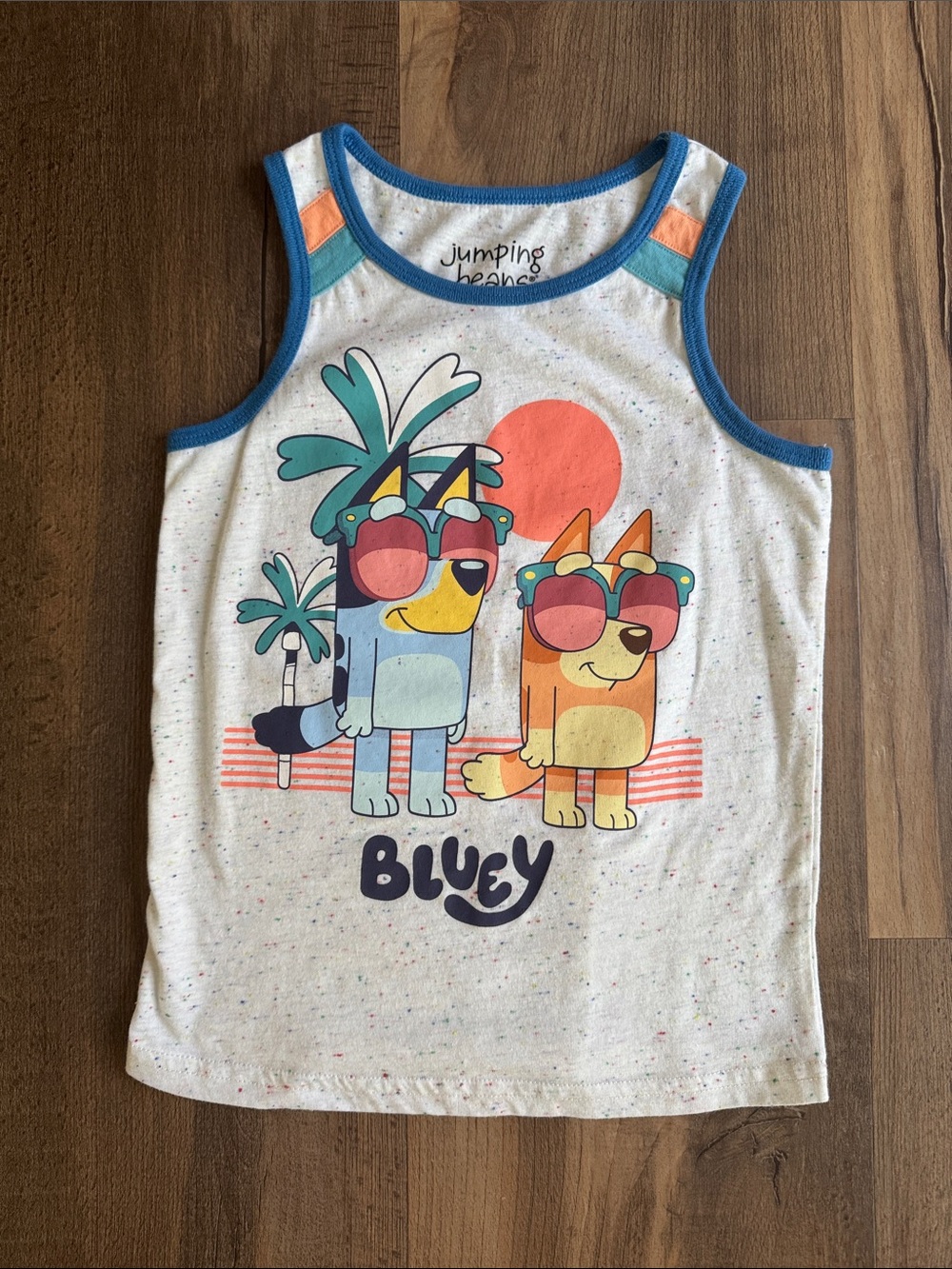 Jumping Beans Bluey sleeveless tank